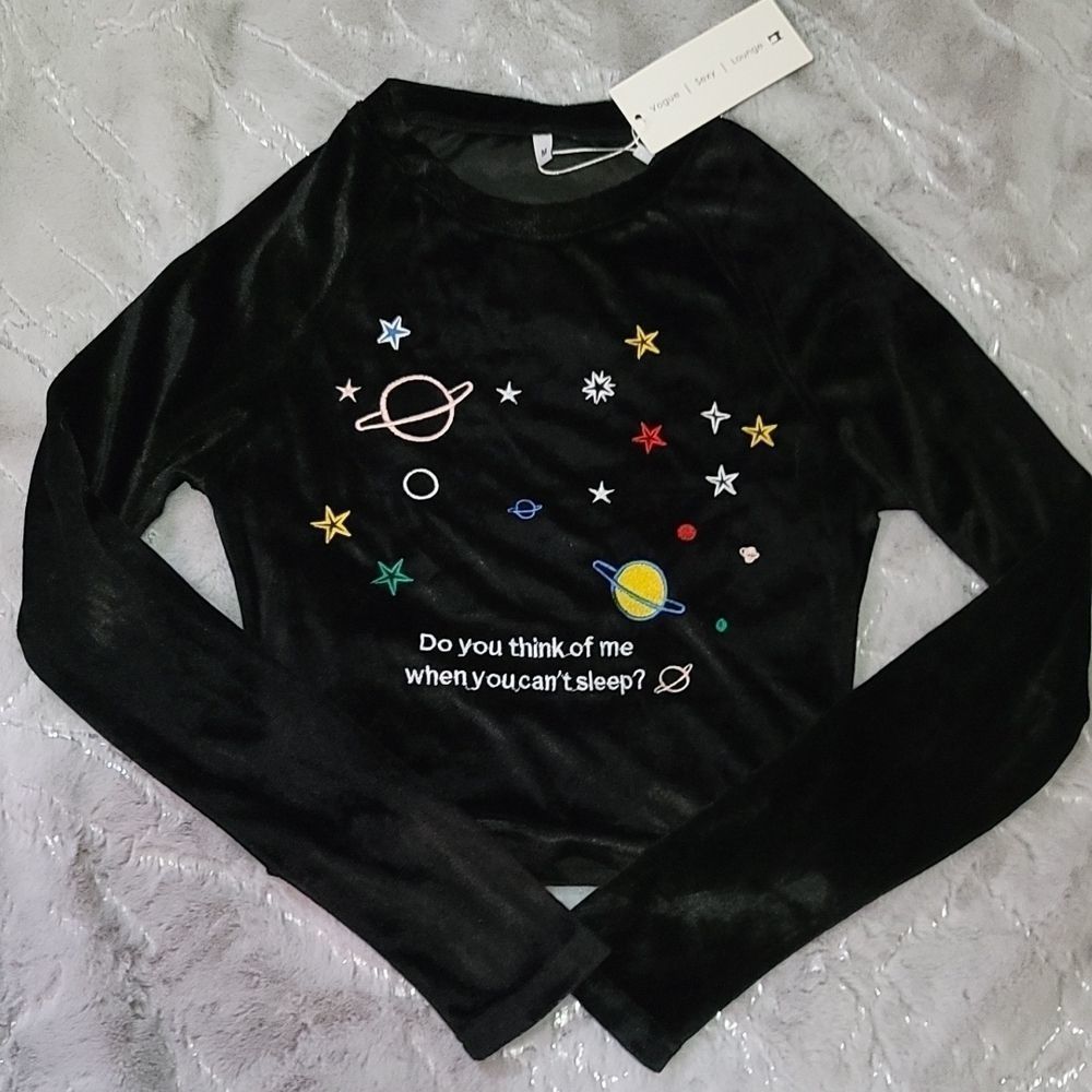 Velvet Crop Top